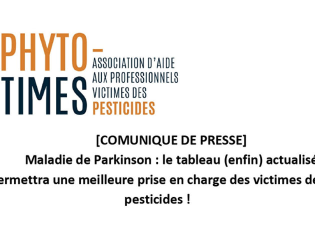 CP – Maladie de Parkinson et pesticides