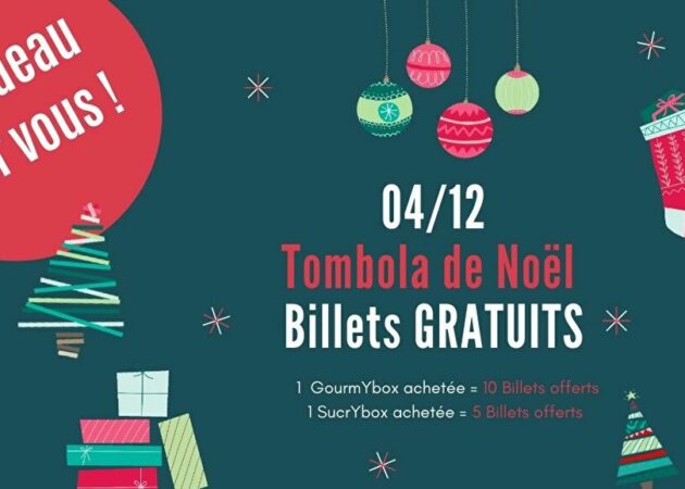 Pour des boxs de Noël achetées,  des billets de tombola offerts !