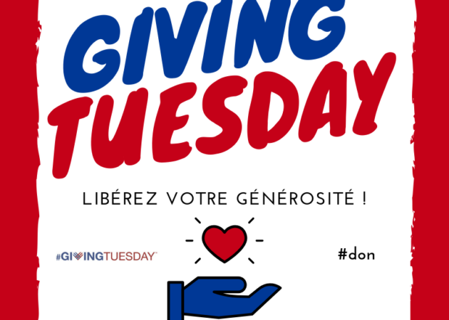 Giving Tuesday, Libérez votre générosité !