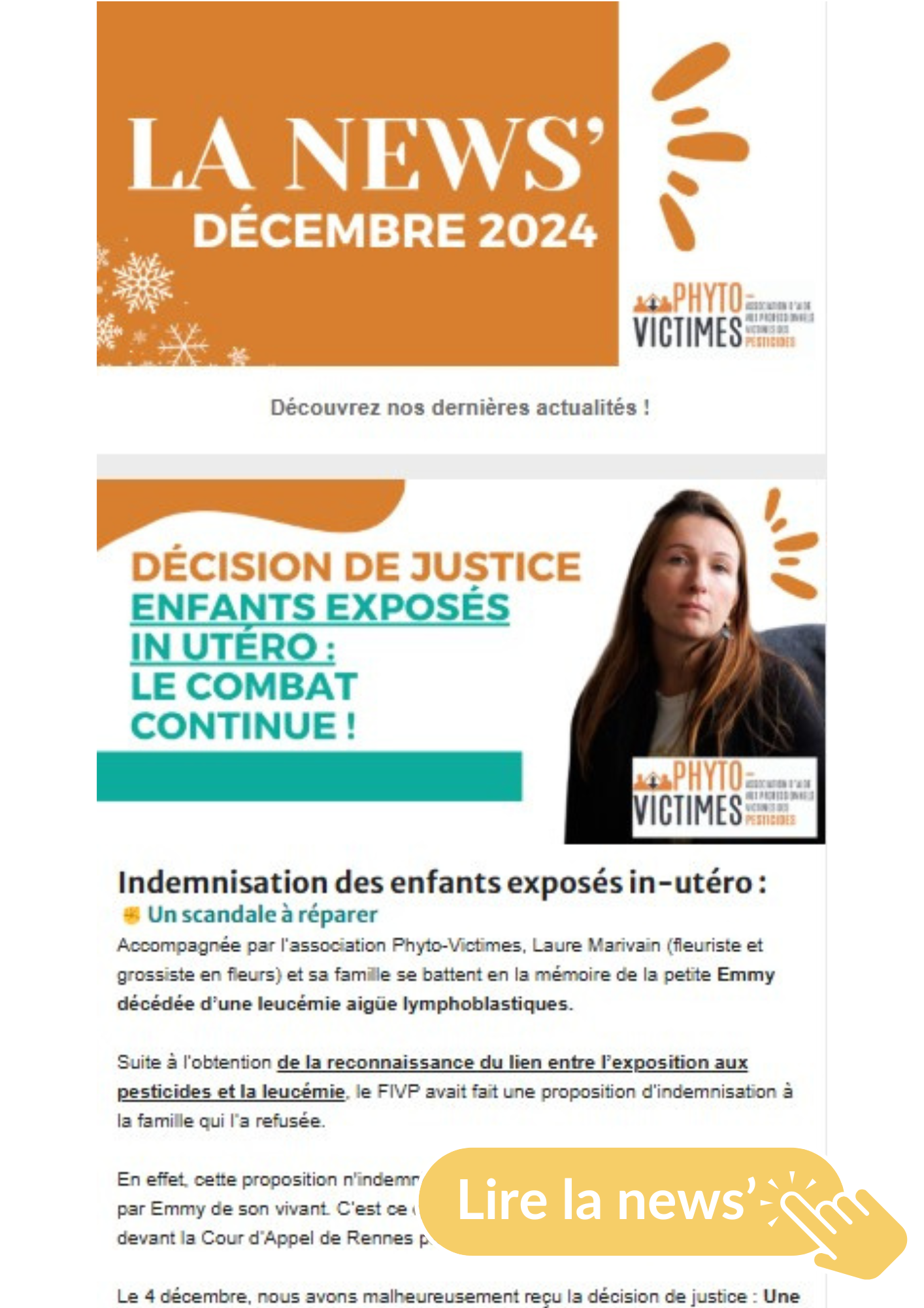 newsletter décembre 2024 phyto-victimes