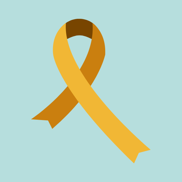 ruban doré - enfants atteints de cancer - septembre en or - phyto-victimes